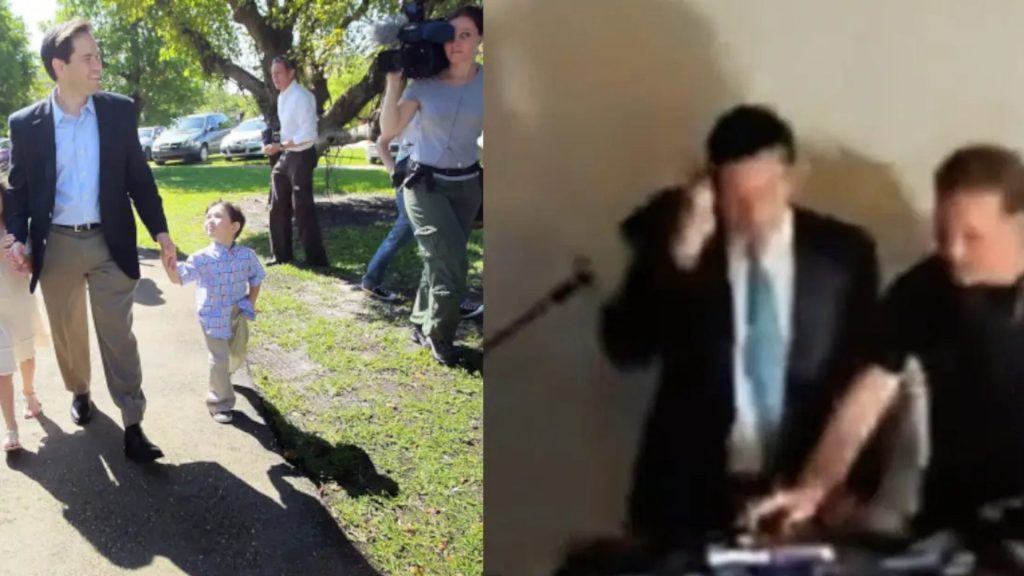 Marco Rubio sorprende al aparecer como DJ en una boda familiar