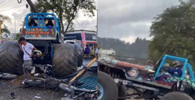 Vehículo arrolla a más de 15 personas en evento Monster Truck en Colombia