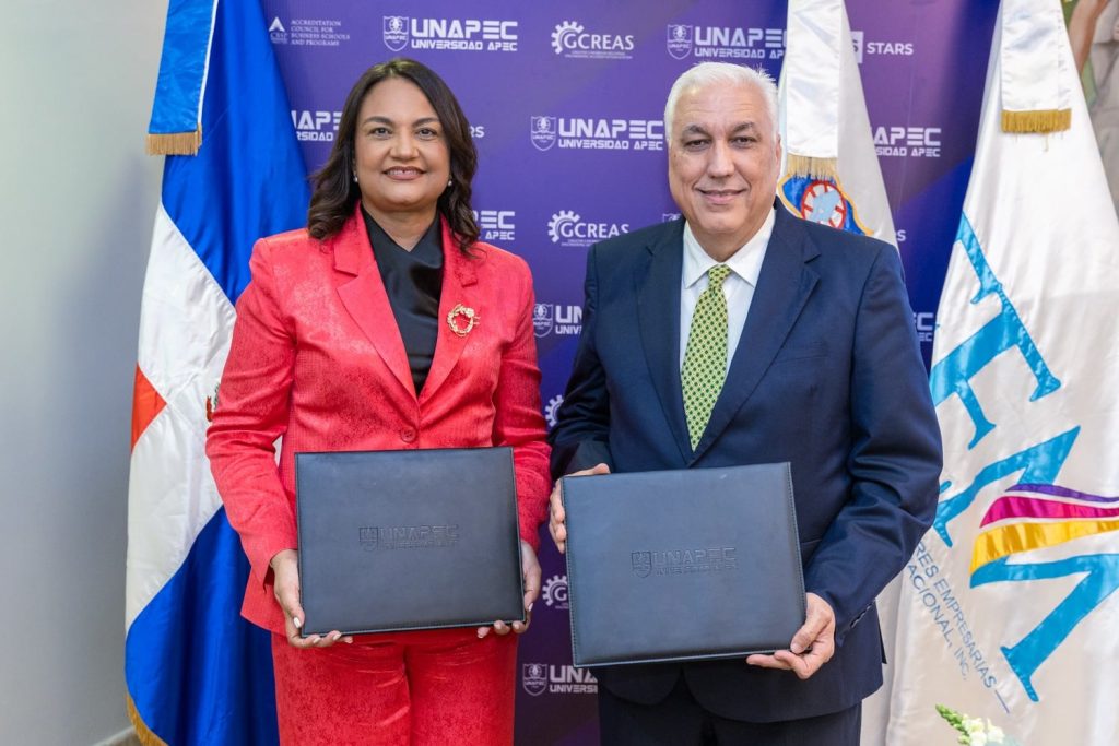 Alianza entre Unapec y la FEM destaca impacto económico del liderazgo femenino en República Dominicana
