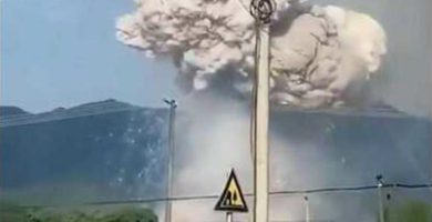 VIDEO: Al menos 26 muertos tras explosión en fábrica de fuegos artificiales en China