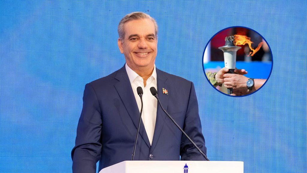 Abinader recibirá hoy llama de los Juegos Centroamericanos y del Caribe