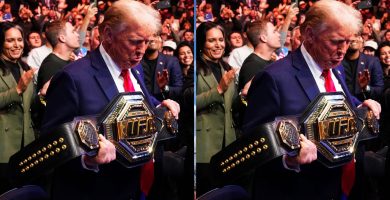 Trump presenta pelea de UFC en la Casa Blanca y dice que será gratis para el público