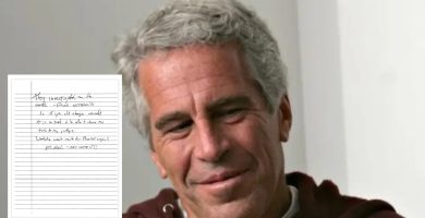 Juez de Nueva York divulga supuesta nota de suicidio de Jeffrey Epstein