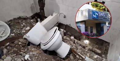 Tras denuncias, SNS promete entrega de centro de salud remozado en Sabaneta en 45 días