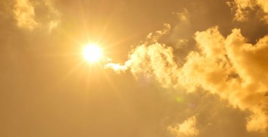 Escasas lluvias casi a nivel nacional y sensación calurosa