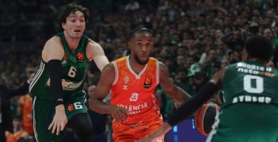 El dominicano Jean Montero guía triunfo del Valencia sobre el Panathianikos en la Euroliga