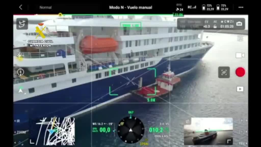 VIDEO: Crucero afectado por brote mortal de hantavirus llega a España bajo estricta vigilancia