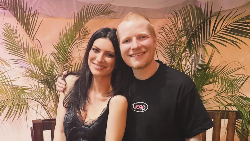 Laura Pausini dijo presente en show Ed Sheeran y revela “sorpresa” para su concierto de hoy