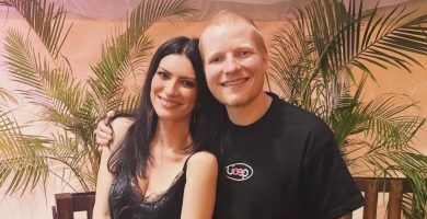 Laura Pausini dijo presente en show Ed Sheeran y revela “sorpresa” para su concierto de hoy