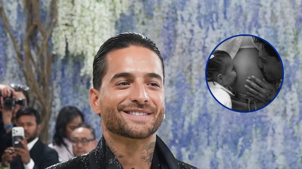 Maluma anuncia que será padre por segunda vez con tierna foto familiar