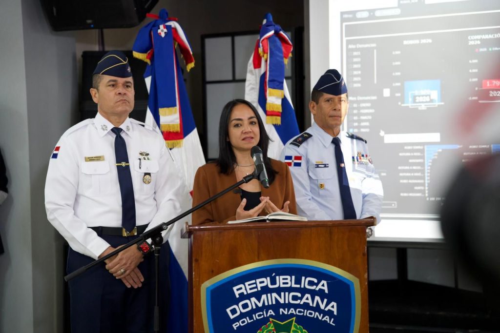 Faride Raful afirma reducción de homicidios y llama a formalizar denuncias por robo