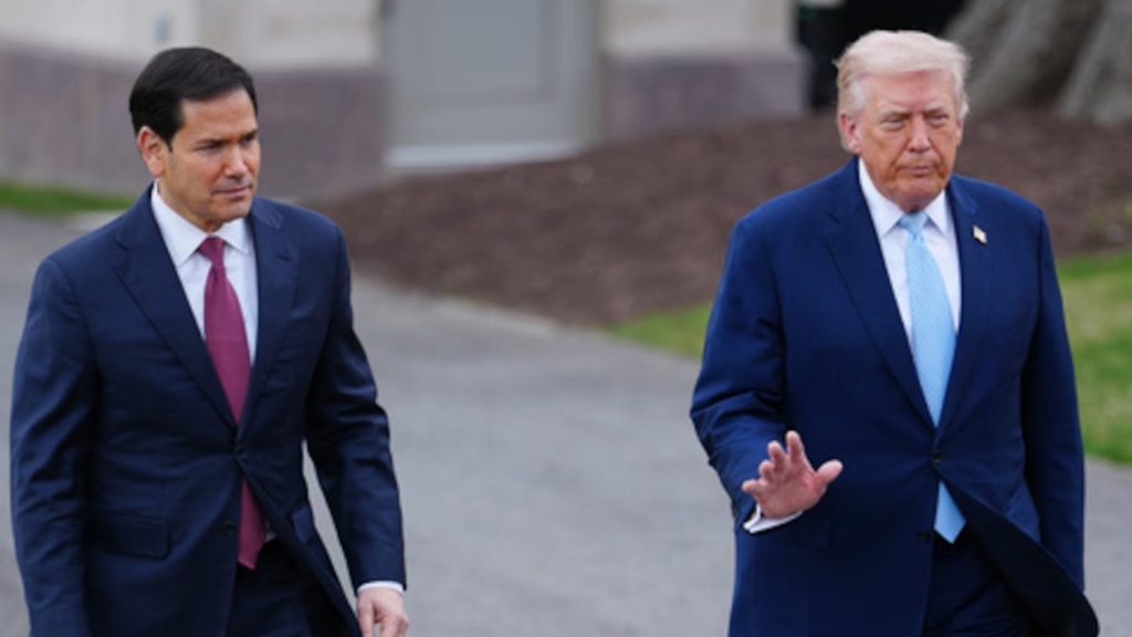 Marco Rubio viaja a China junto a Trump pese a sanciones de Pekín