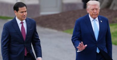 Marco Rubio viaja a China junto a Trump pese a sanciones de Pekín