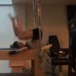 Accidente en el aire: Anahí sufre caída durante rutina de pilates aéreo