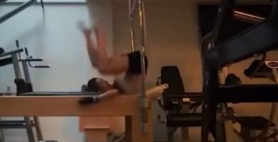 Accidente en el aire: Anahí sufre caída durante rutina de pilates aéreo