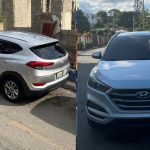 Desconocidos roban yipeta frente a residencia en Puñal, Santiago