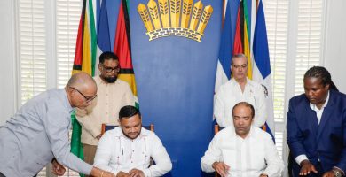 RD y Guyana firman contrato para exploración de bloque petrolero en Guyana     