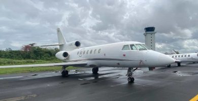 Avión implicado en caso Air Cocaine queda fuera de subasta por falta de oferentes