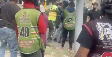 Investigan agresión entre motorista y agente de Digesett en Santiago