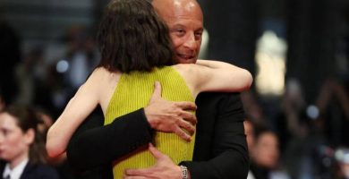 Vin Diesel protagoniza emotivo abrazo con la hija de Paul Walker en Cannes