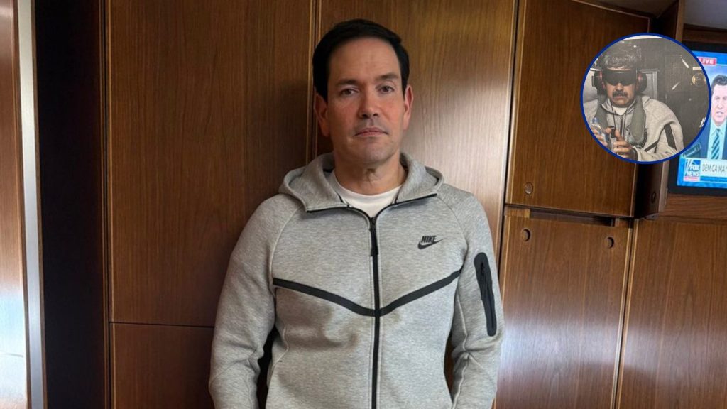 Marco Rubio niega que haya un mensaje detrás de la ropa que usó de Maduro: «El líder chavista me copió»