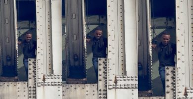 Apresan hombre que se encontraba atrincherado en el Puente Juan Bosch tras persecución policial