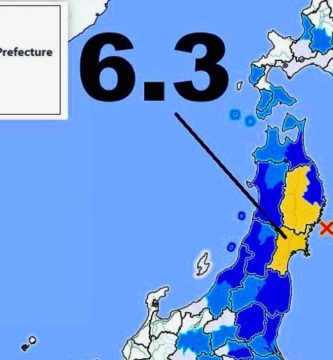 Un fuerte terremoto de magnitud 6,3 sacude el noreste de Japón