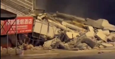 VIDEO: Terremoto de magnitud 5,2 deja tres desaparecidos y cuatro heridos en el sur de China