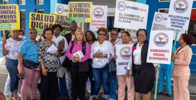 Gobierno acoge demandas de enfermeras y se levanta paro nacional tras reunión con Abinader
