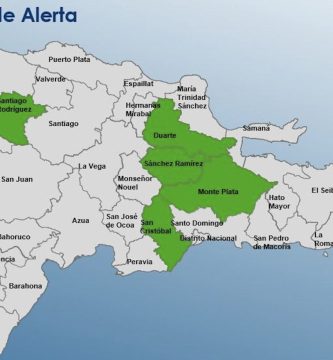 COE mantiene seis provincias en alerta verde por vaguada e inestabilidad