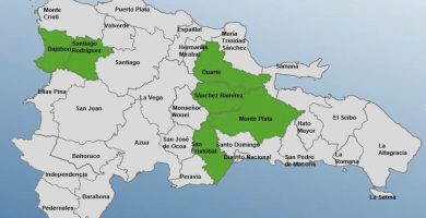 COE mantiene seis provincias en alerta verde por vaguada e inestabilidad