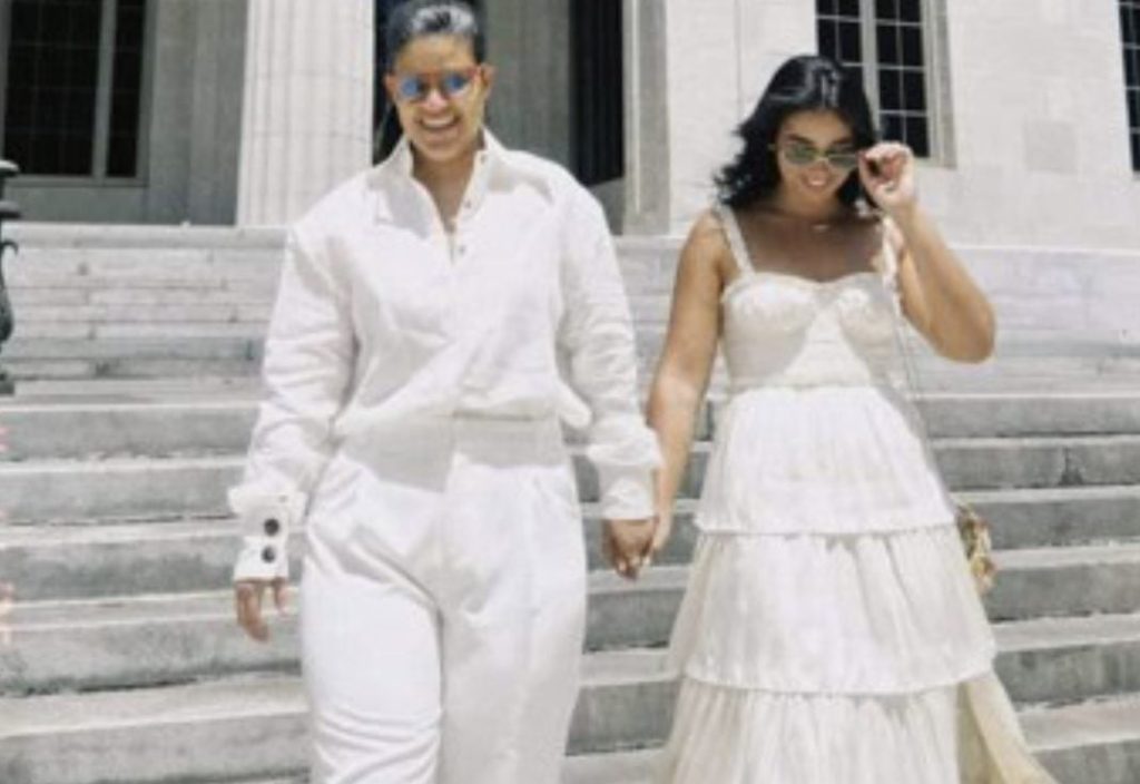 Hija de Carlos Batista contrae matrimonio igualitario en Miami