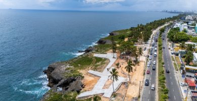 El Gobierno entregará la segunda etapa del malecón de Santo Domingo Este