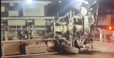 VIDEO: Varios heridos tras accidente de autobús en Higüey
