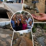Sin agua, calles dañadas y basura: denuncian crisis en sectores del Gran Santo Domingo
