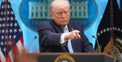 Trump dice Irán «nunca tendrá arma nuclear» y que guerra «se resolverá pronto»