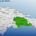 COE coloca seis provincias y el Distrito Nacional en alerta verde por vaguada
