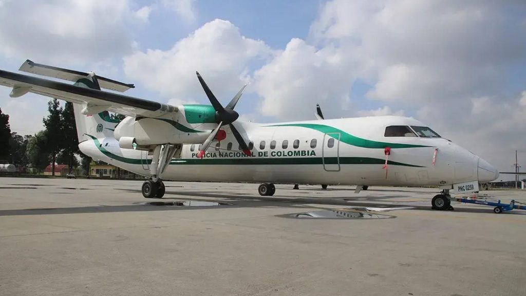 Terroristas atacan aeronave de la Policía de Colombia y dejan tres heridos