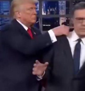 Video generado con IA de Trump y Colbert desata controversia en redes sociales