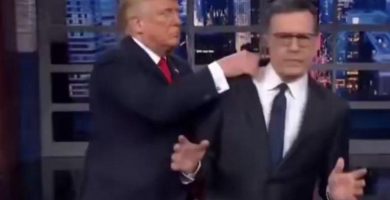 Video generado con IA de Trump y Colbert desata controversia en redes sociales