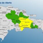 Vaguada provoca alertas en nueve provincias y el Distrito Nacional