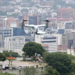 Aeronaves de Estados Unidos realizan maniobras aéreas sobre Caracas