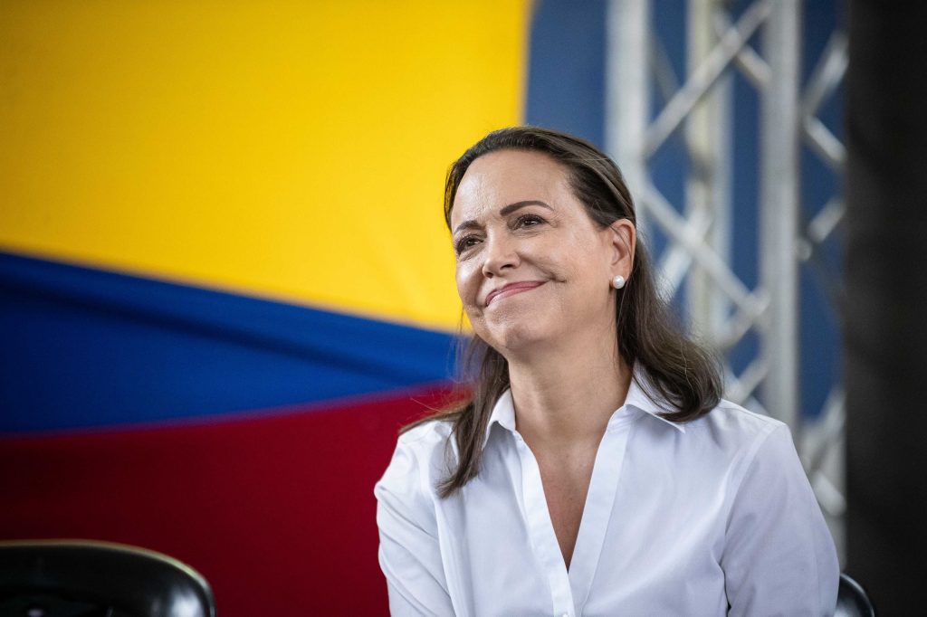 María Corina Machado: «Seré candidata» en unas «elecciones limpias y libres» en Venezuela