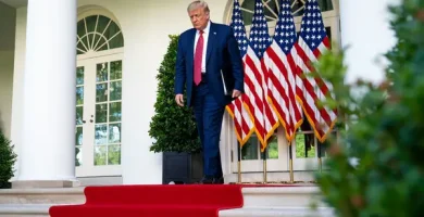 Investigan disparos cerca de la Casa Blanca, donde se encuentra Donald Trump
