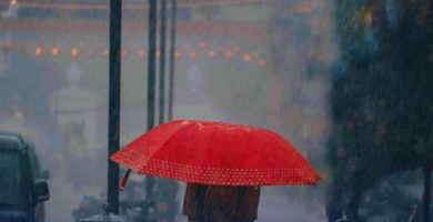 INDOMET pronostica fuertes aguaceros y tormentas eléctricas esta tarde