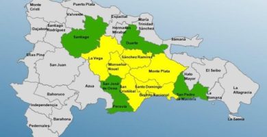 COE aumenta provincias en alerta amarilla por fuertes lluvias