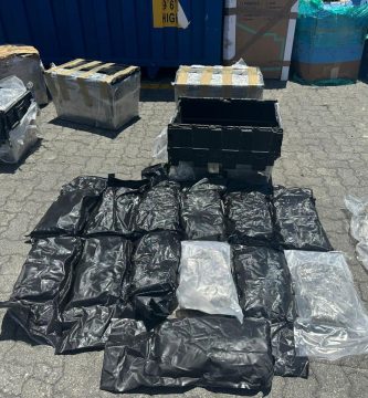 Autoridades intervienen 133 paquetes de marihuana en Puerto de Haina Oriental