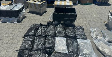 Autoridades intervienen 133 paquetes de marihuana en Puerto de Haina Oriental