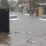 Fuertes lluvias provocan inundaciones en sectores del Gran Santo Domingo