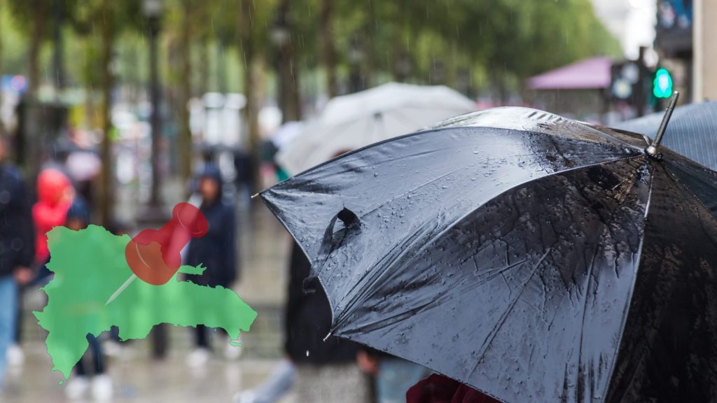 Onda tropical 5 y vaguada provocarán varios días de lluvias en República Dominicana